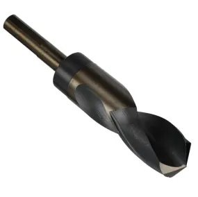 1-1/4" Reduced Shank Drill Bit - Black & Gold - 3-Flat 1/2" Shank