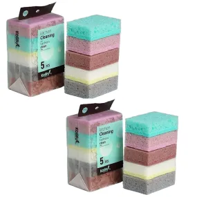 10 Pack Dish Sponges Brush for Kitchen Cleaning