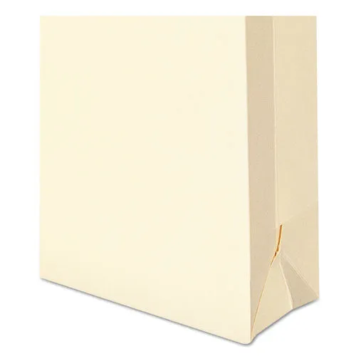 100% Recycled Top Tab File Jackets, Straight Tab, Letter Size, Manila, 50-box