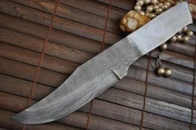 11 Inch Handmade Damascus Steel Blank Blade - 9406