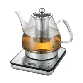 1.2L Digital Glass Kettle w/ Electric Tea Pot & Infuser 800W