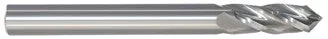 208-642500: 1/4in. Dia., 2-1/2in. Overall Length, 4-Flute, Carbide Drill Mill- SE, 60 deg, Uncoated, USA