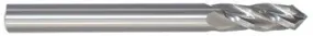 208-642500: 1/4in. Dia., 2-1/2in. Overall Length, 4-Flute, Carbide Drill Mill- SE, 60 deg, Uncoated, USA