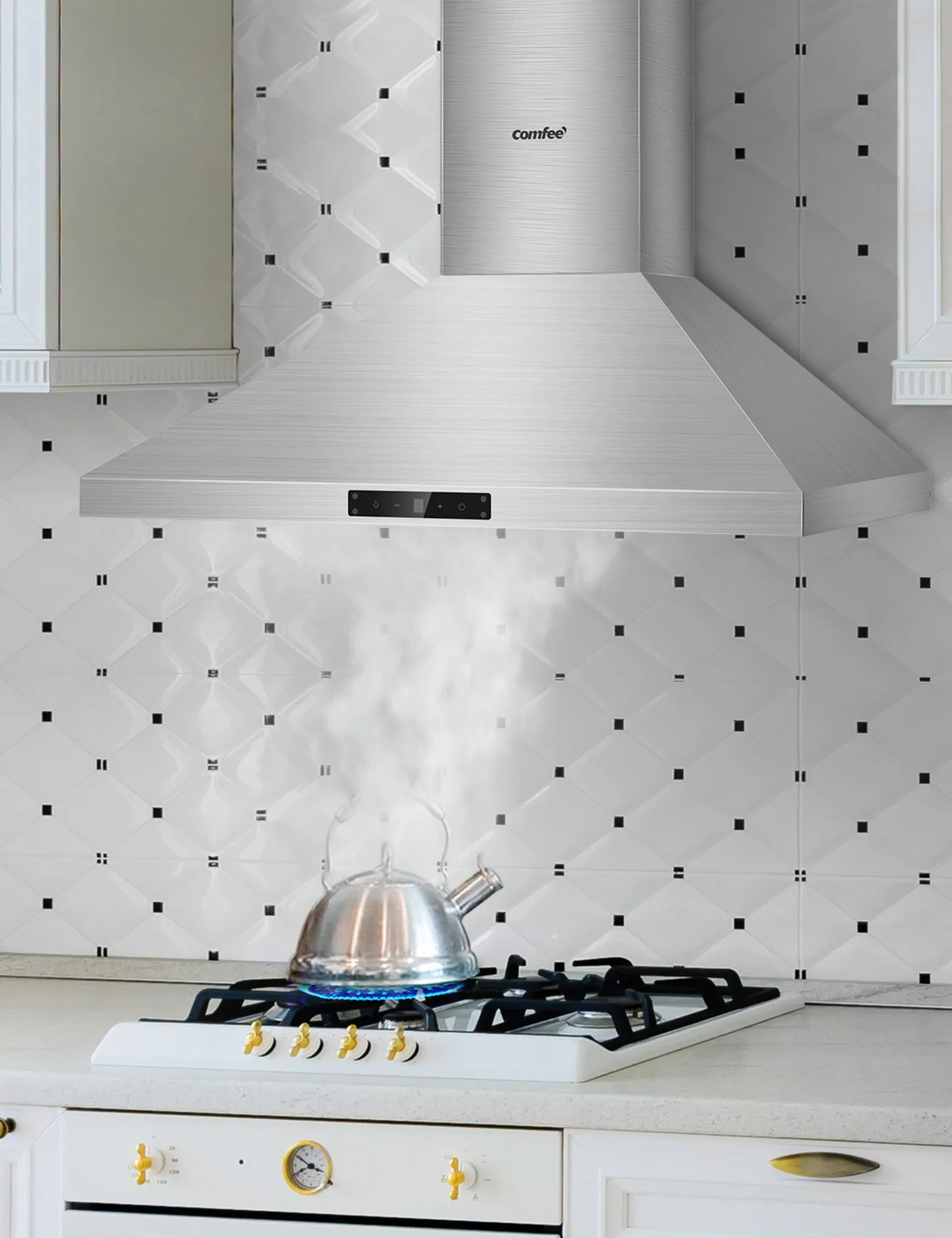 30" Gesture Sensing Control Range Hood