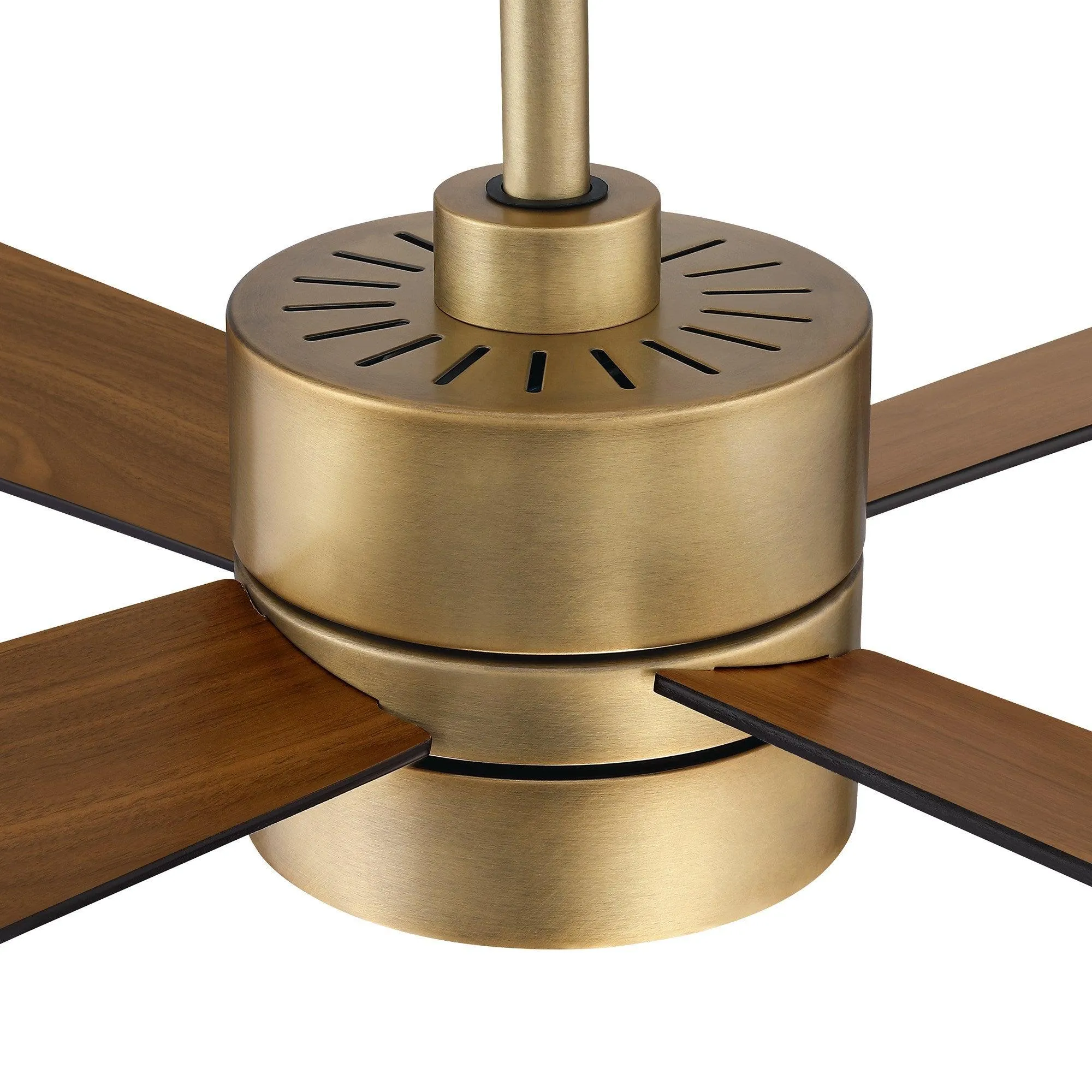 52" Bucholz Industrial Ceiling Fan with LED Light