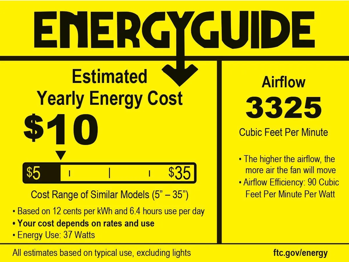 52" Bucholz Industrial Ceiling Fan with LED Light