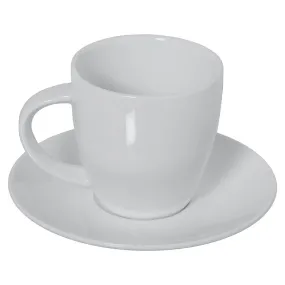 6 Piece Coffee Cup Set Alexandra House Living Porcelain 180 ml