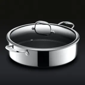 6.6 Litre Hybrid Deep Sauté Pan/Chicken Fryer with Lid