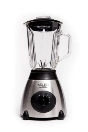 Adler Ad 4070 Blender 1.5 L Tabletop Blender Black,Transparent 600 W