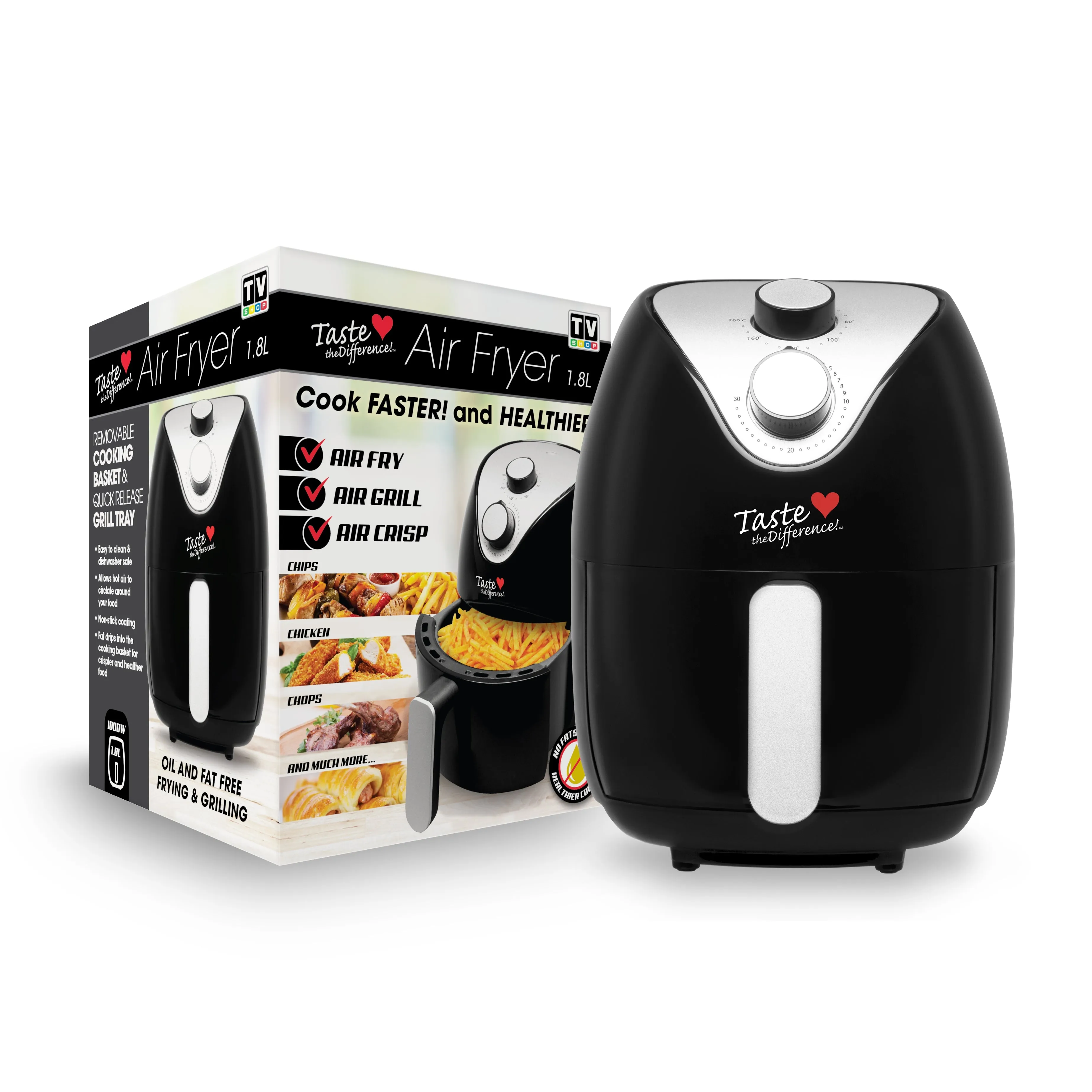 Air Fryer 1.8L - Taste the Difference