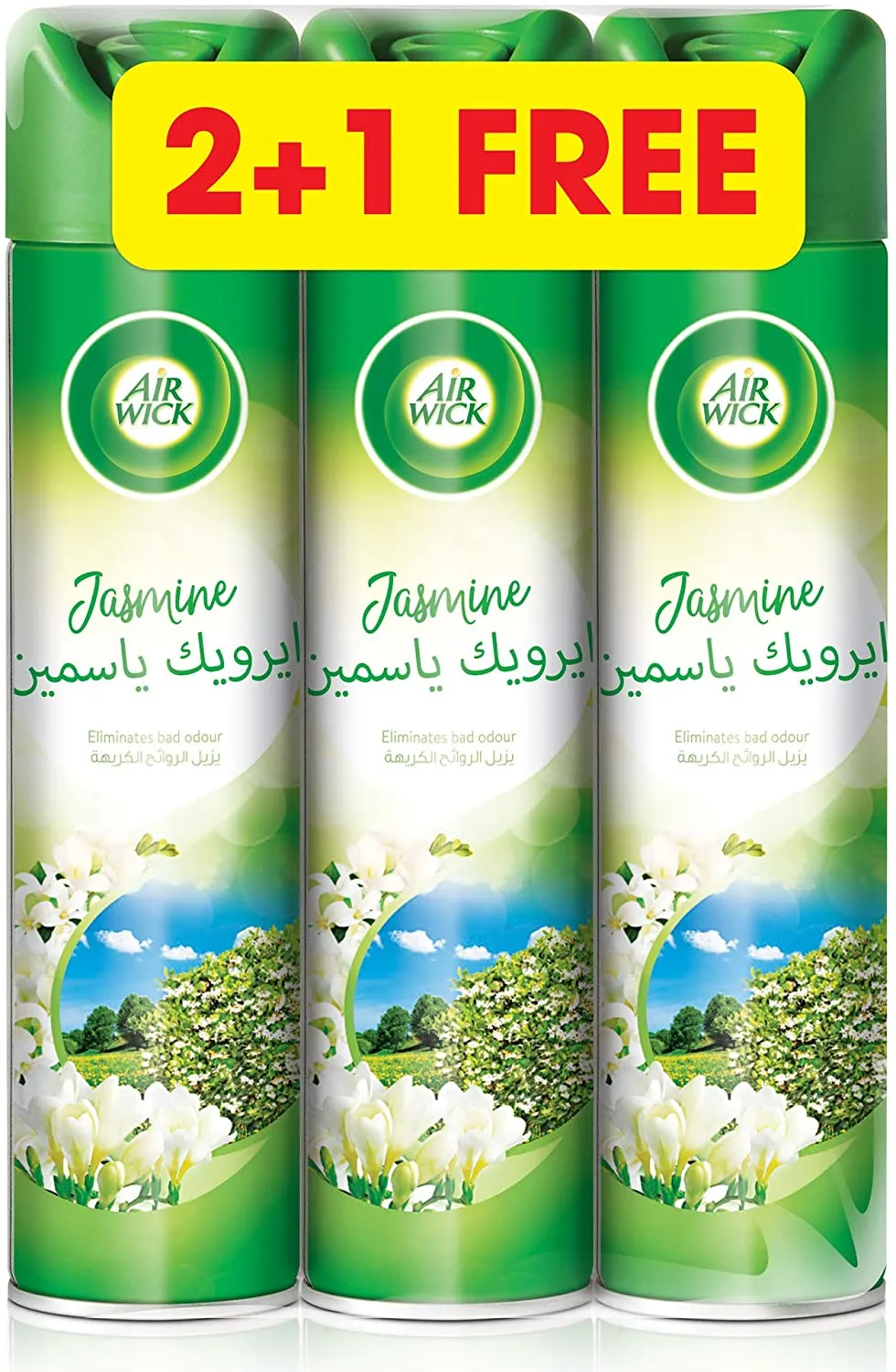 Air Wick Aerosol Jasmine 300ML (2 1)