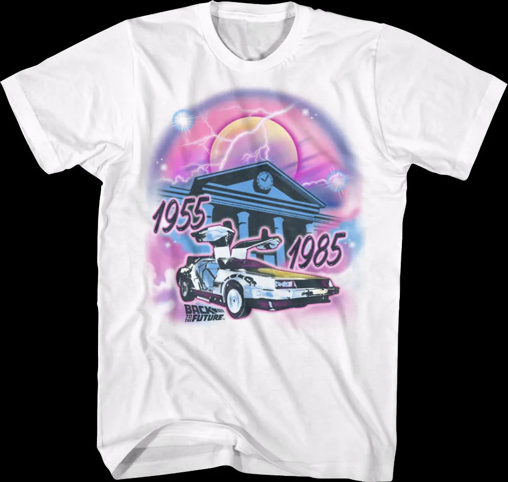 Airbrush Back To The Future T-Shirt