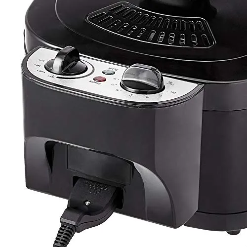 Amazon Basics 2 Liter Electric Deep Fryer, Black