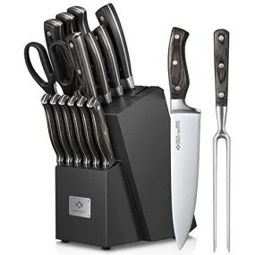 AMEGAT 15-Piece Knife Set (New)