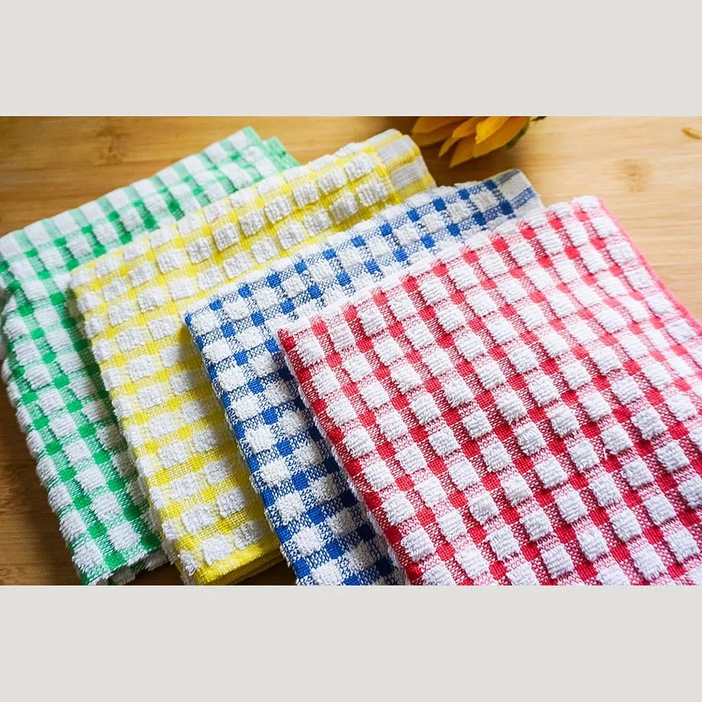 &Keep Cotton Checked Dish Cloth