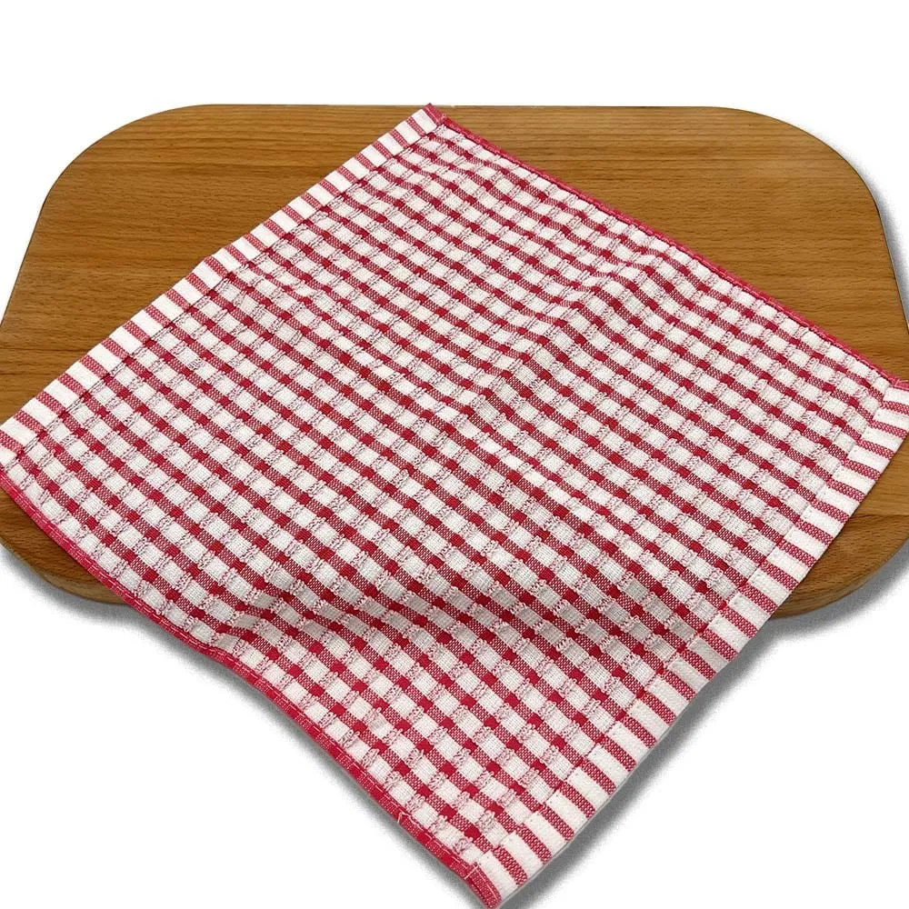 &Keep Cotton Checked Dish Cloth