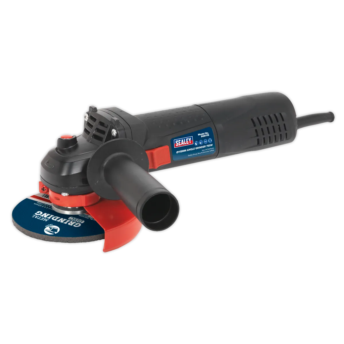 Angle Grinder ¯115mm 750W/230V Slim Body