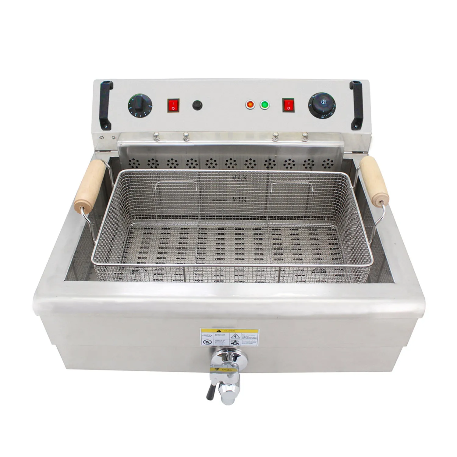 AP-401 Commercial Deep Fryer | 30L | Electric Oil Fryer | No plug