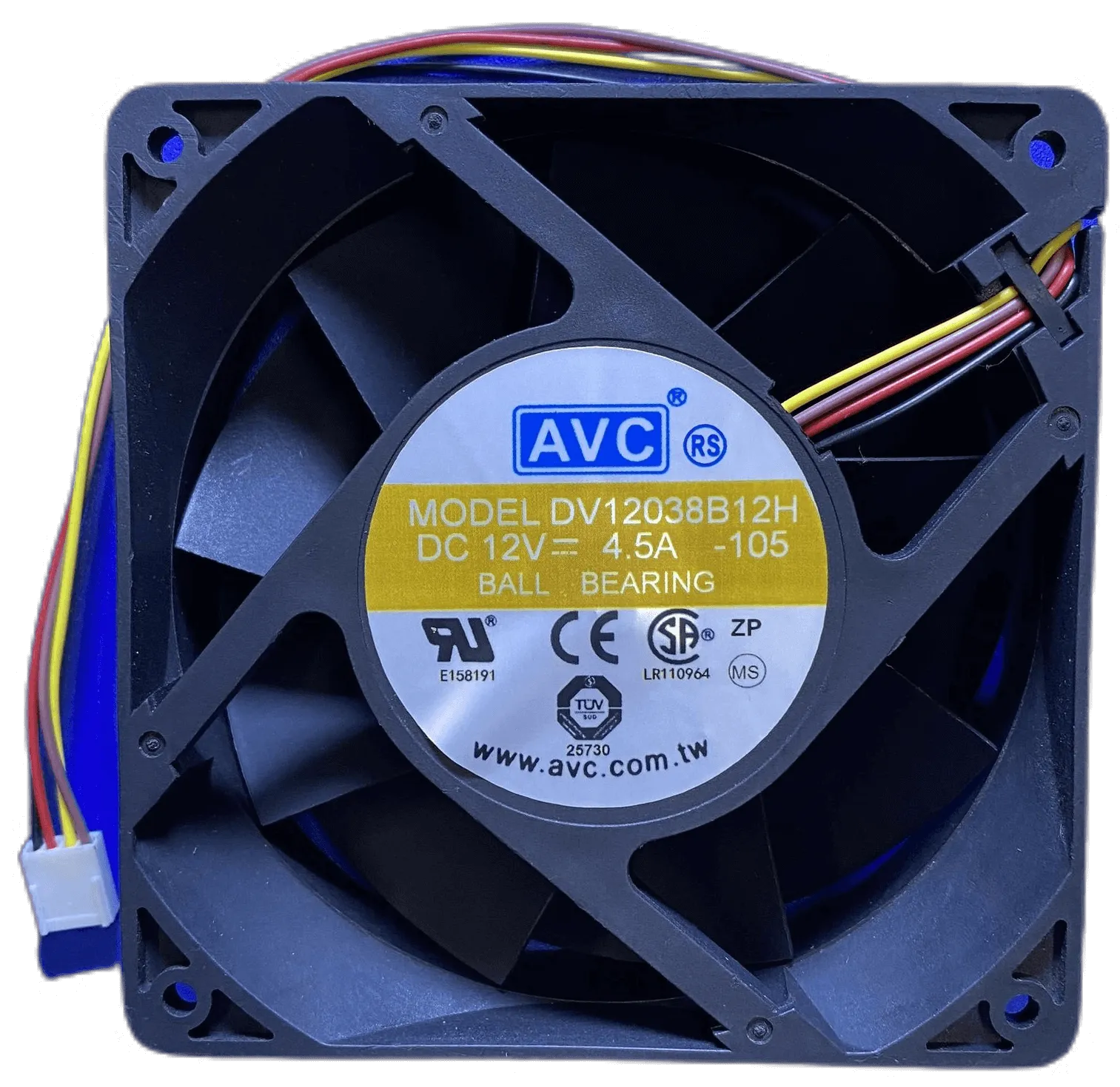 AVC DC FAN Server Square Fan DV12038B12H | Pex Parts