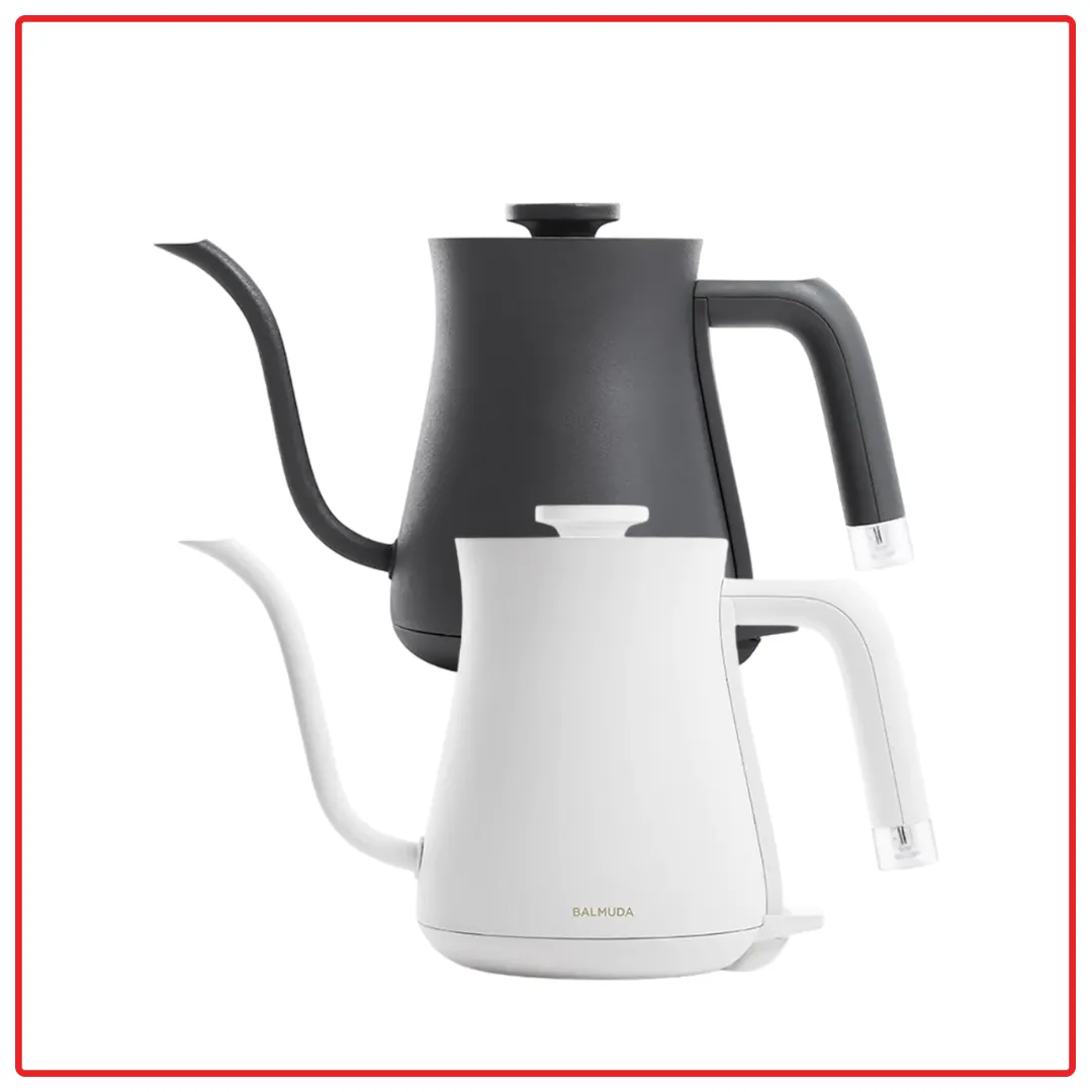 Balmuda K07E (Black / White) 0.6L Lightweight Kettle