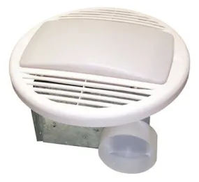 Bath Fan And Light 50 Cfm 4 Inch  Duct