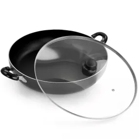 Better Chef 16" Aluminum Non-Stick Deep Fryer with Glass Lid