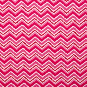 Blenders Cotton Print - Herringbone - Pink