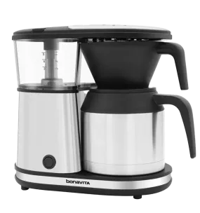 Bonavita 5-Cup Coffee Maker, Thermal Coffee Brewer – Compact, Elegant, and Precise, BPA-Free