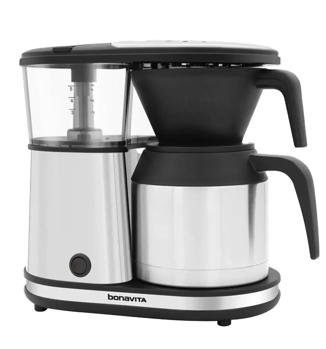 Bonavita 5-Cup Coffee Maker, Thermal Coffee Brewer – Compact, Elegant, and Precise, BPA-Free