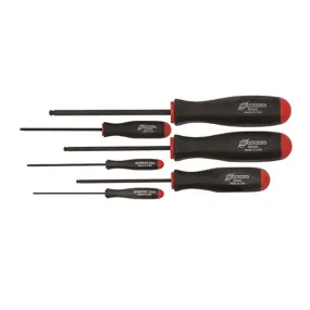 Bondhus 10686 Ball End Screwdriver Set, 6 Piece