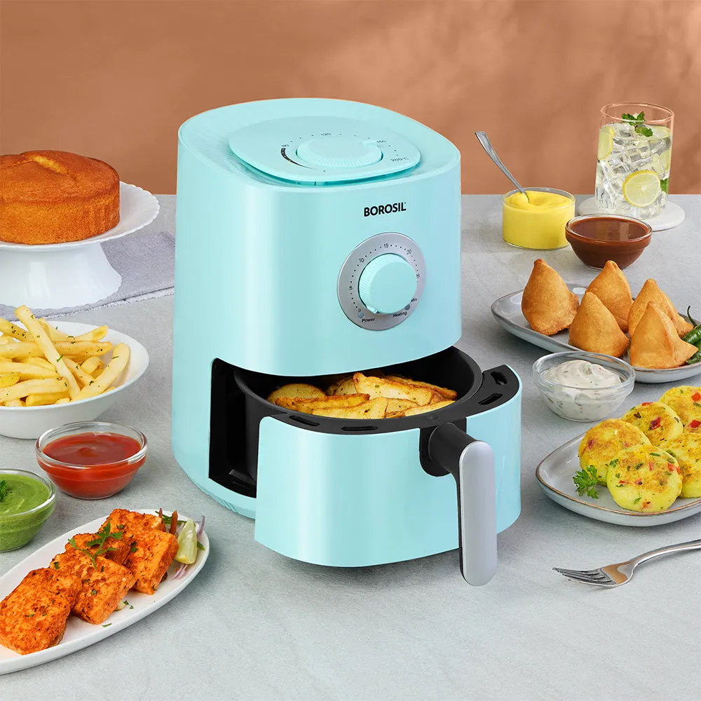 Borosil Best 1.2L Air Fryer - Blue