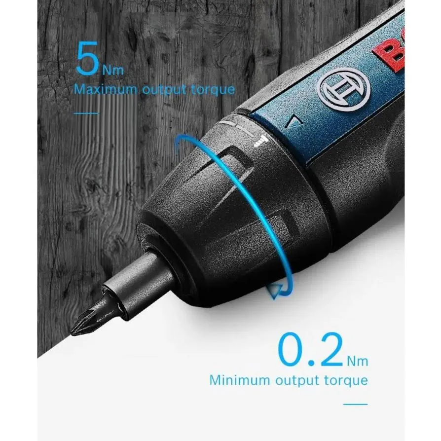 Bosch GO-2 Professional Mini Cordless Screwdriver with 33pcs Accessories | Model: B-GO2