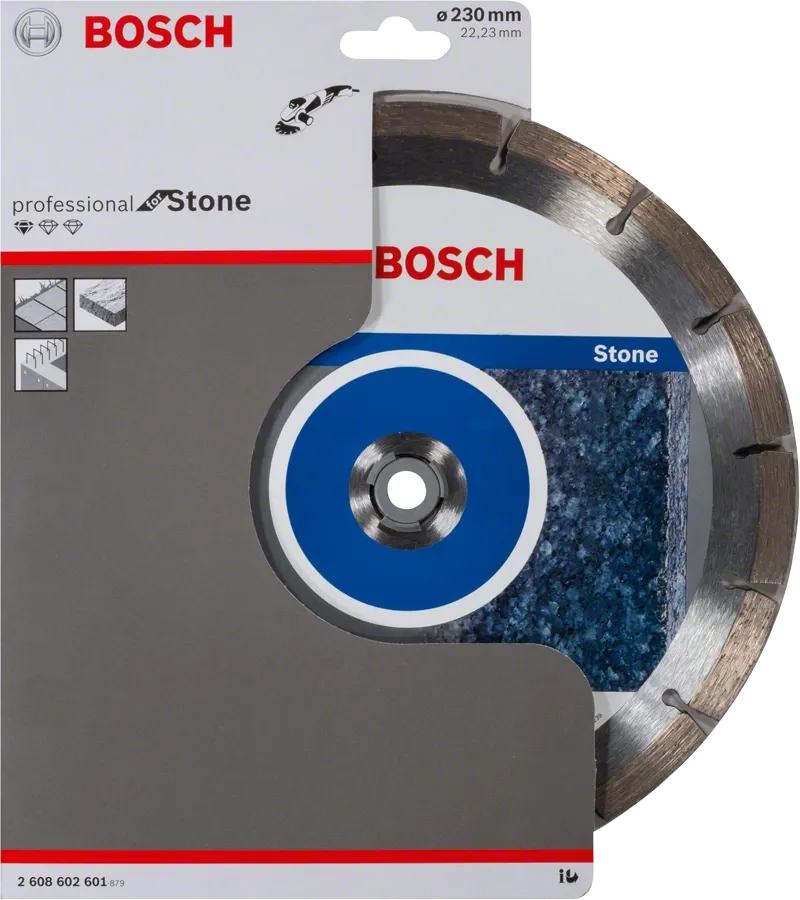 Bosch Professional | Cutting Disc Std for Stone 230X22,23X2,3mm Segmented