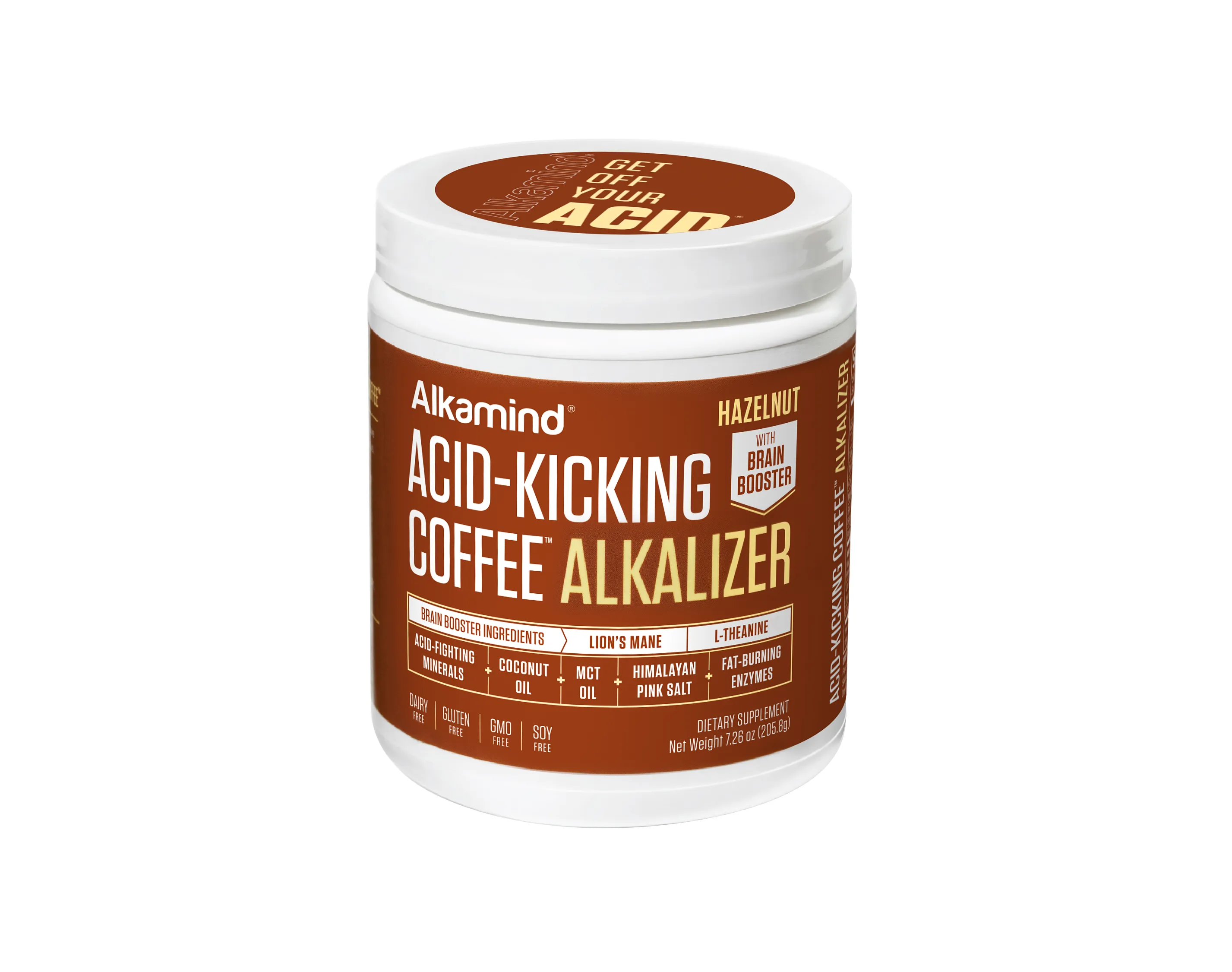 Brain-Boosting Coffee Alkalizer - Hazelnut