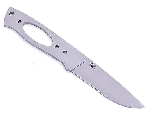 Brisa TRAPPER 95 Blade Blank- N690 Stainless Steel- Flat Grind