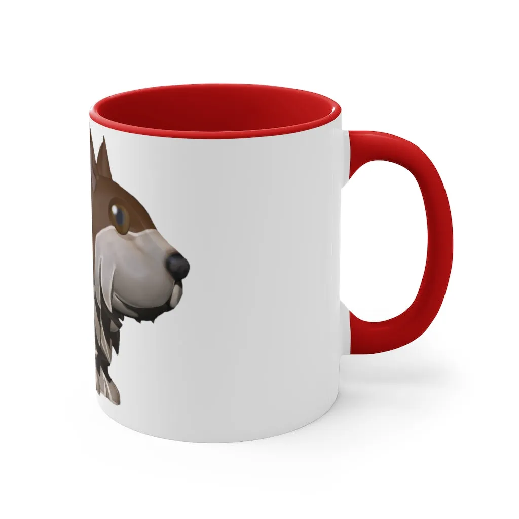 Brown Dog Accent Mug