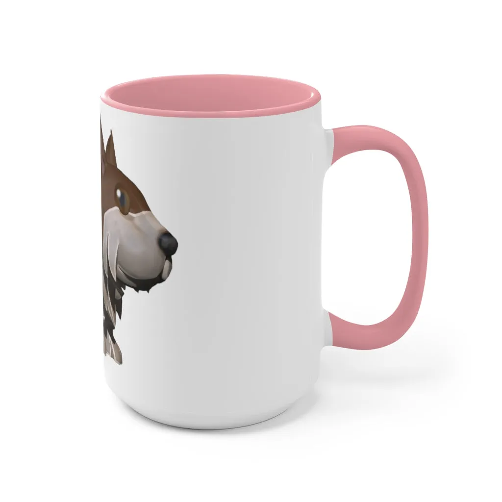 Brown Dog Accent Mug