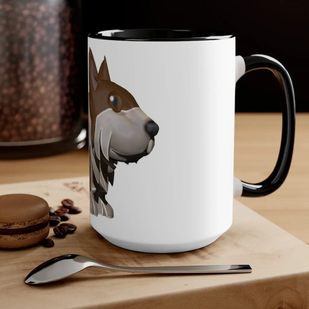 Brown Dog Accent Mug