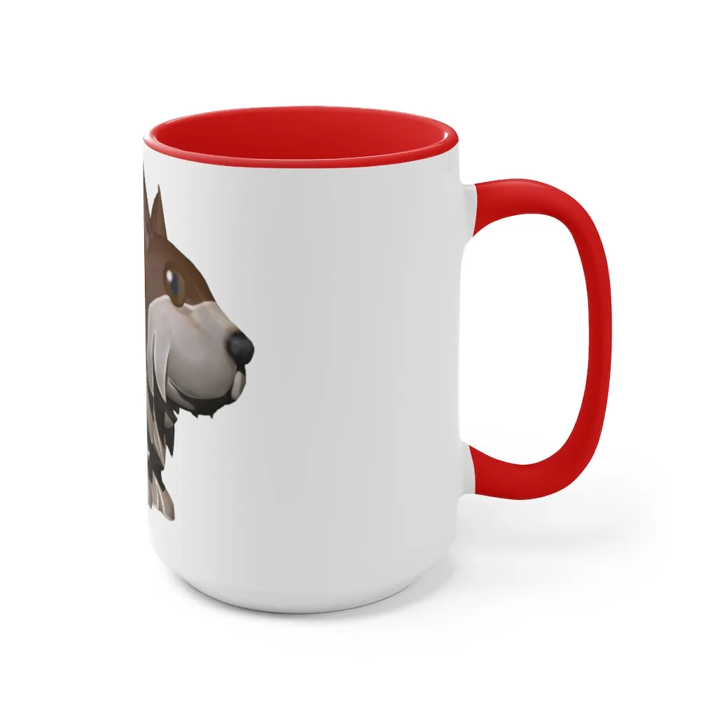 Brown Dog Accent Mug