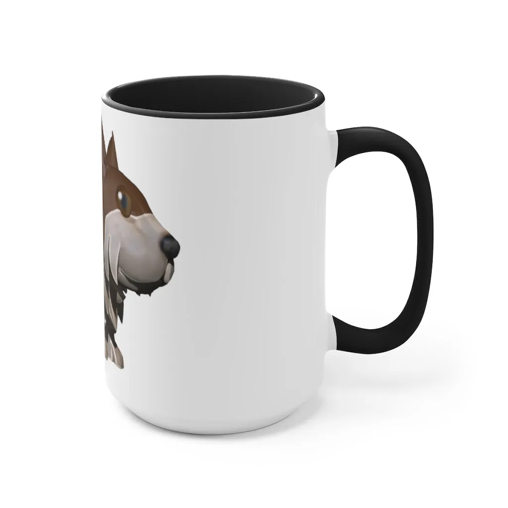 Brown Dog Accent Mug