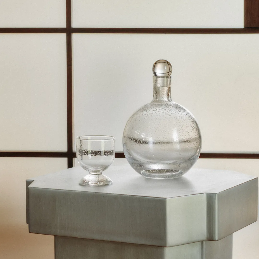 Bubble Glass - Carafe - Round