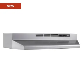 BUEZ130SF Broan® 30-Inch Ductless Under-Cabinet Range Hood w/ Easy Install System, Stainless Finish