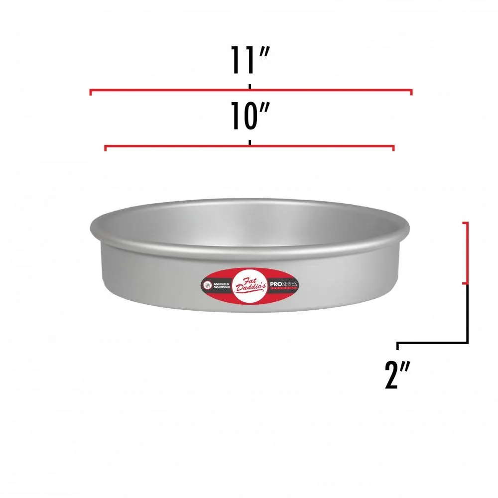 Cake Pan 10x2 Fixed Bottom