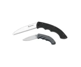 Camp Saw & Knife Set Black