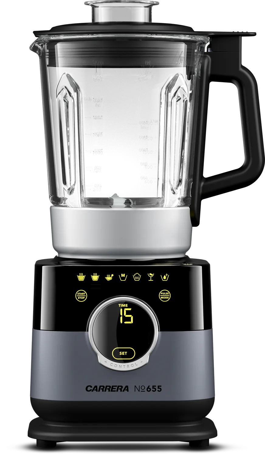 Carrera, Blender, 4 in 1 Blender,Stainless Steel, 1.75L, 1500 W, NO655