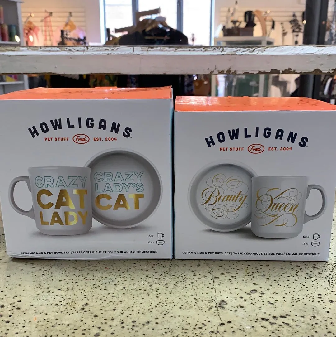 Cat Dish & Matching Mug Set (Only 2 Left!)