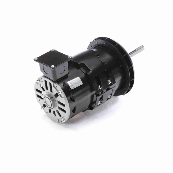 Century Condenser Fan Motor, 1140 RPM, 1 HP, 200-230/460 V, 48 Frame, Open Air Over