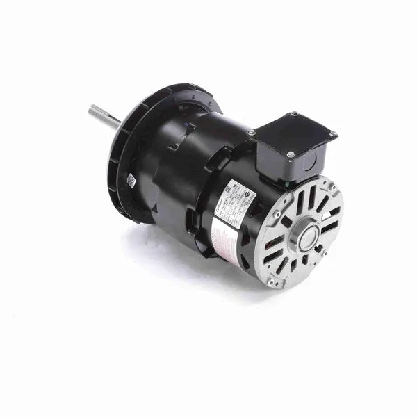 Century Condenser Fan Motor, 1140 RPM, 1 HP, 200-230/460 V, 48 Frame, Open Air Over