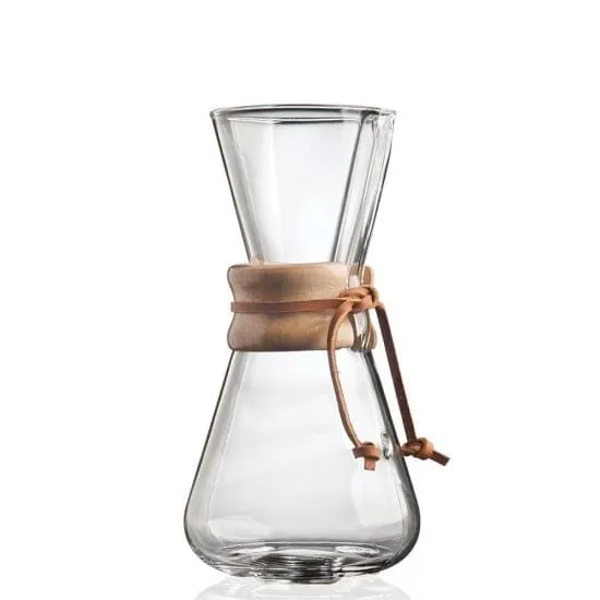 Chemex 3 Cup Classic Pour-Over Coffeemaker