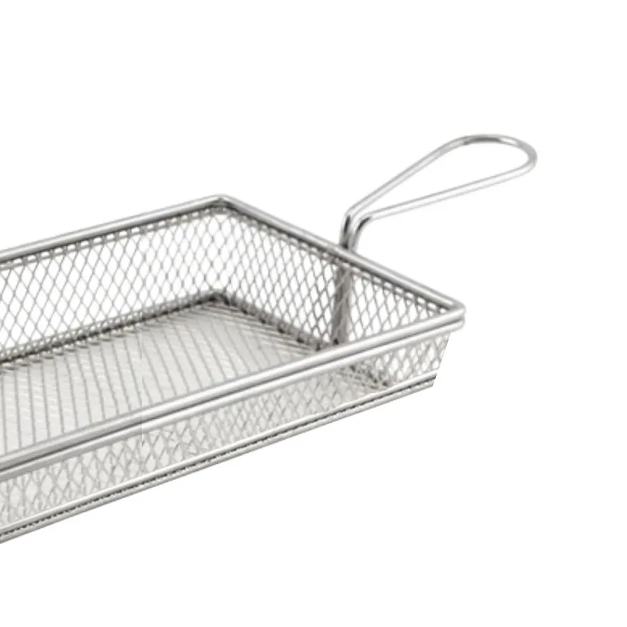 Chip Fryer Mini Rectangular Serving Basket MTBR3 SGN1446